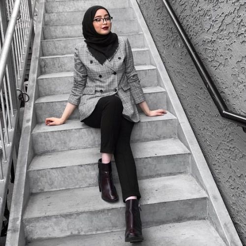 Gaya online casual hijab